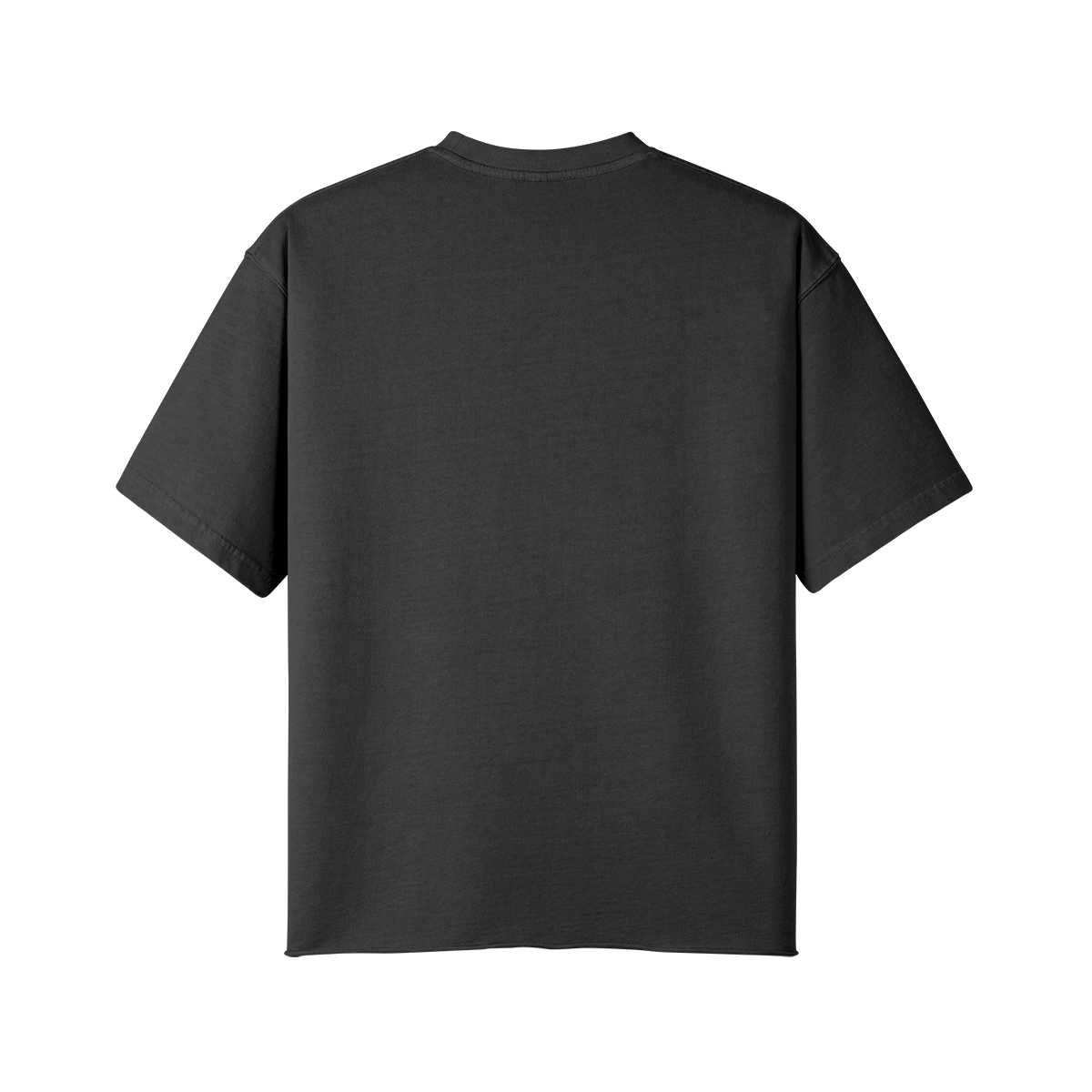 Rückseite des VC-T03 Unisex T-Shirts im Oversized-Schnitt mit lockerem Fall